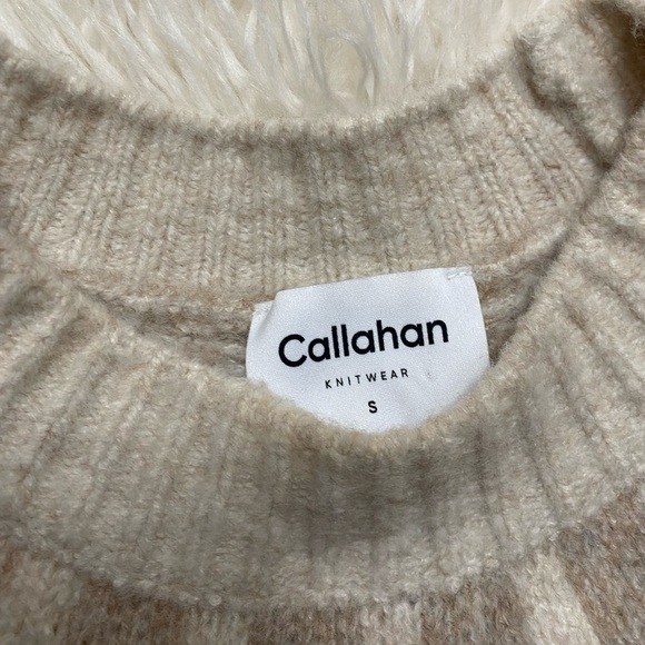 Anthropologie Puff-Sleeved Sweater Mini Dress - Picture 3 of 7